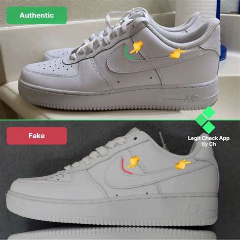 real vs fake nike|nike air force 1 scam.